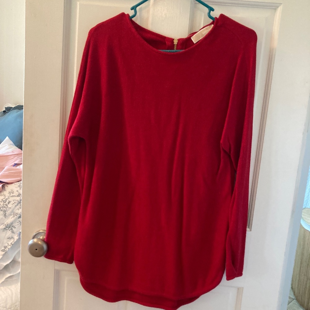 Michael Kors red sweater